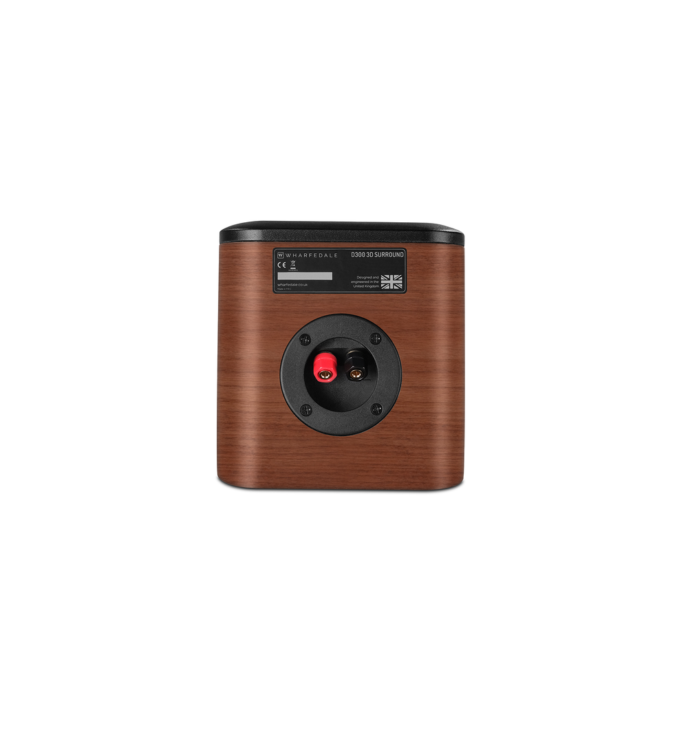 Wharfedale D300 Surround Speaker In Walnut (Binding Post)