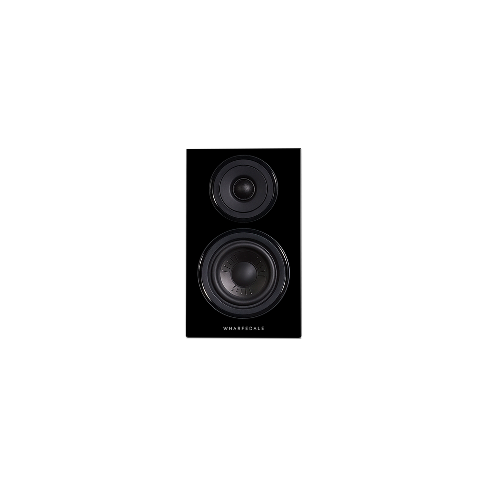 Diamond 12.0 Bookshelf Speakers In Black Ash (Front)