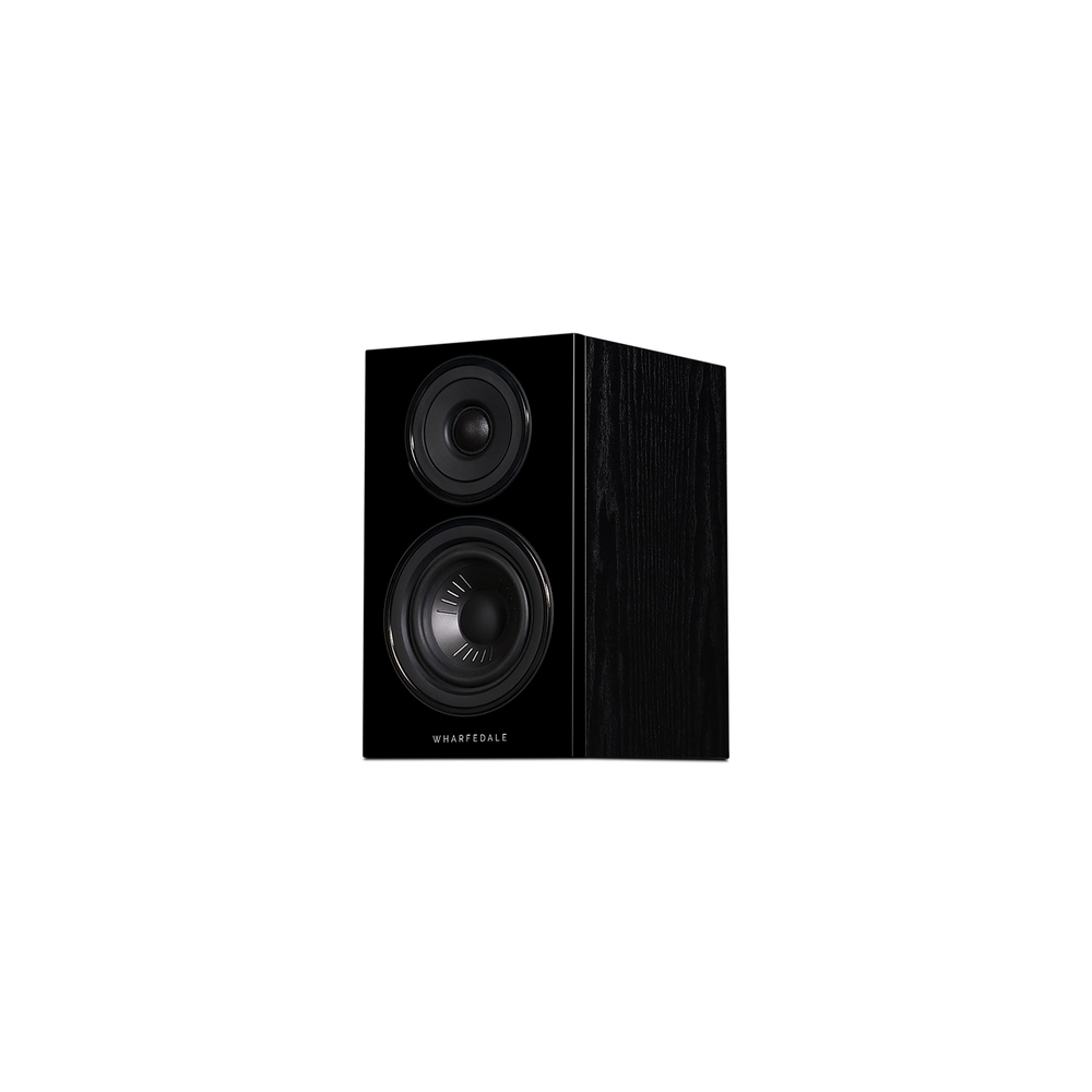 Diamond 12.0 Bookshelf Speakers In Black Ash (Left)