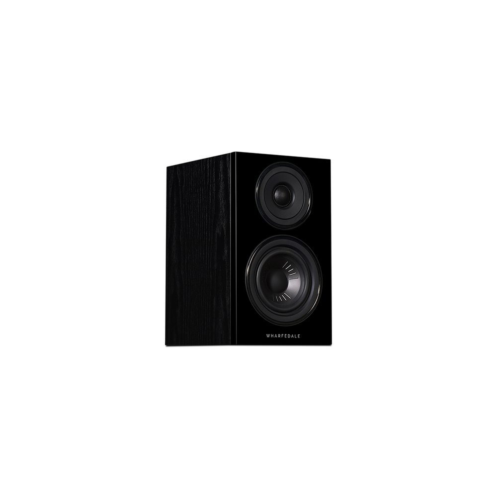 Diamond 12.0 Bookshelf Speakers In Black Ash (Right)