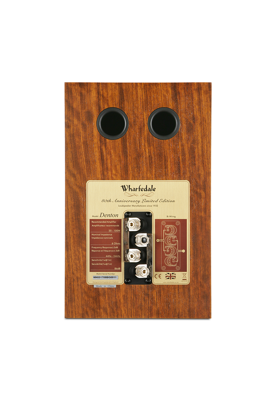 Denton 80th Anniversary Bookshelf Speakers (Pair)